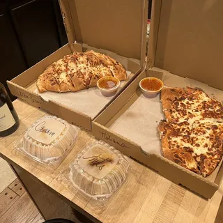 Chicken Parmesan Calzone