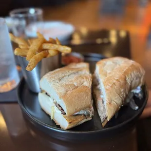 Cuban steak sandwich