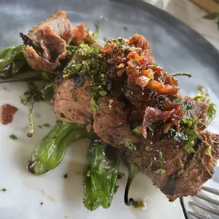 Grilled Pork Saltimbocca