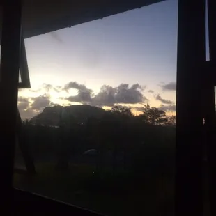 View at 0500 from 3rd floor