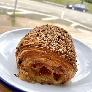 Ham and cheese croissant