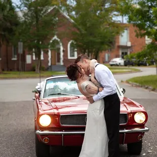 Super cute venue!Jaxmustang.com outside Five Points Chapel.