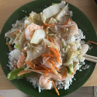 Shrimp Kow-Shrums 2nd plateful