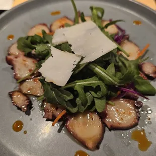 a plate of food on a table