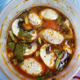 Tom Yum Soup with chicken