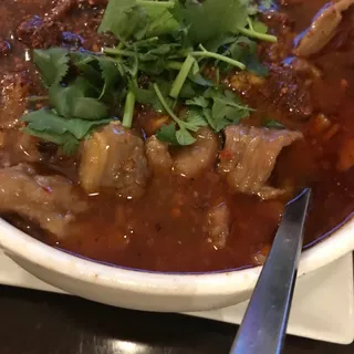 Boiled Lamb in Spicy Broth