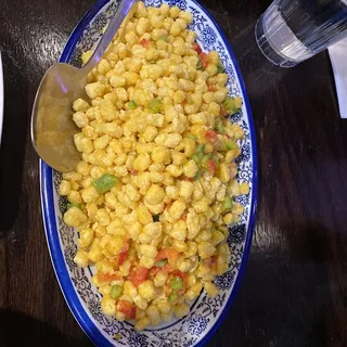 Sweet Corn with Salted Egg Yolk