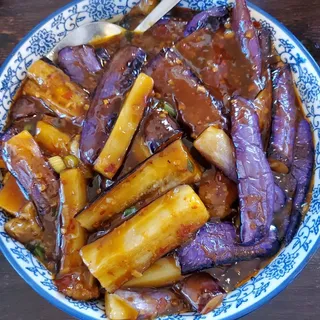 Eggplant with Garlic Sauce