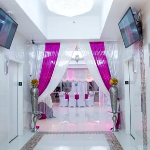 Absolutely no extra cost for any decoration. Anything and everything we have is included in our base price of $15.00 per person.