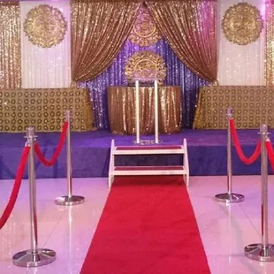 Absolutely no extra cost for any decoration. Anything and everything we have is included in our base price of $15.00 per person.