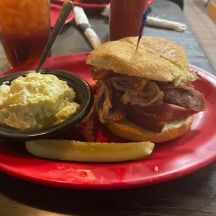 The Smokestack BBQ Sandwich