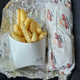 Philly steak combo drink in separate picture
