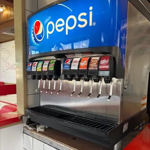 a pepsi machine