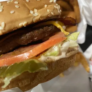 4. Star Bacon Burger Combo