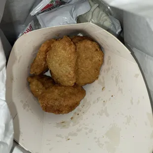 They have the best nuggets in terms of the batter they use to coat it and it&apos;s crunchy better than McDonalds to me personally