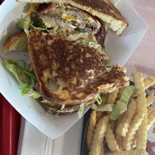 Cali Melt with added bacon