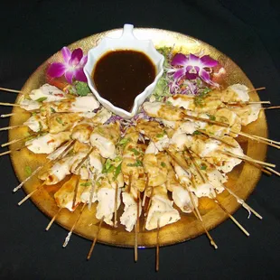 Chicken Satay Tray Passed