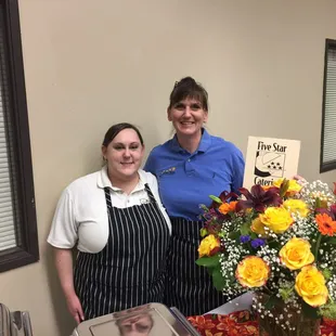 Great service Five Star Catering staff. You were superb!