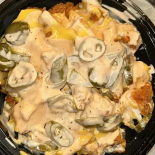 Chick n cheese fries