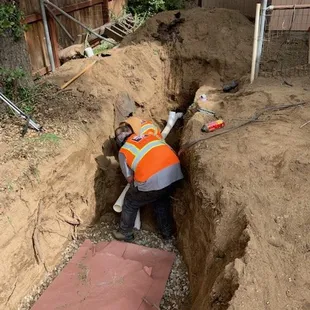 Installing a Leach Line