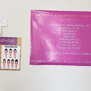 Different shapes that we can do based on amount of your hair growth.