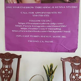 Contact to make appointment on Facebook or yelp or Google.   Or call us on 5597701313