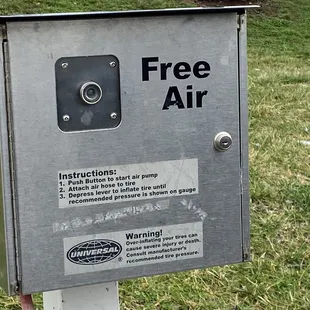 a free air sign