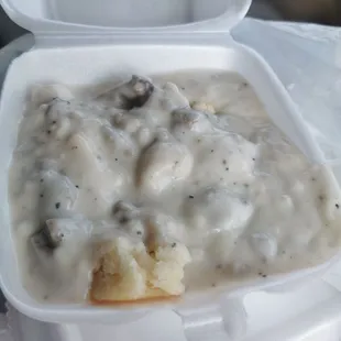 Yumm. Smothered in gravy
