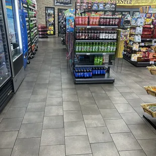 a grocery store aisle