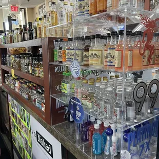 a liquor store