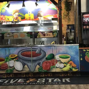 Salsa bar