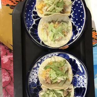 Chicken tacos