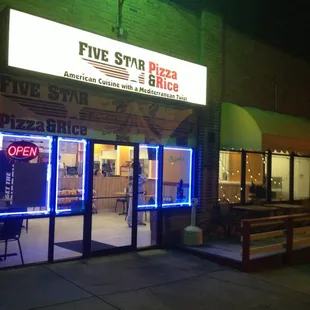 outside of restaurant