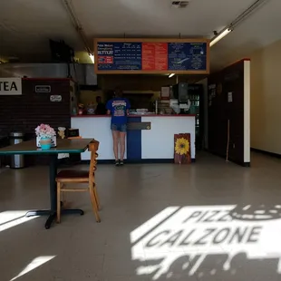 We almost missed the place because it is attached to a BP gas station.