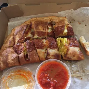 The small Italian calzone for less than $11.