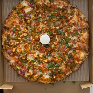 Paneer Tikka Masala Pizza!!!