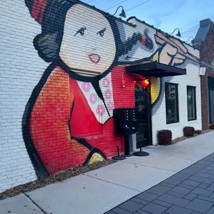 Outside Mural at FiveStar Raleigh