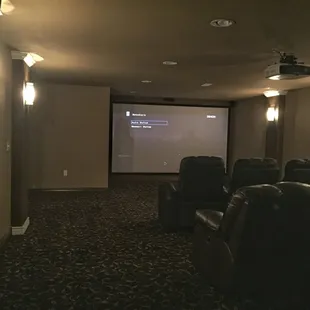 From a completely unfinished basement to a home theater
