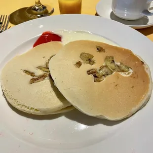 pancakes, food