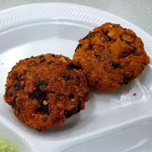 3 piece Dal Vada. $2.99.