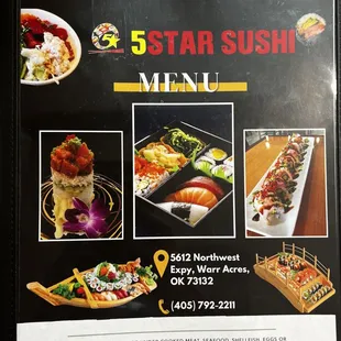 sushi and sashimi