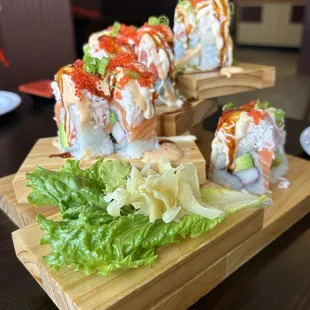 sushi, sushi and sashimi, food, sashimi