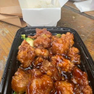 Orange chicken