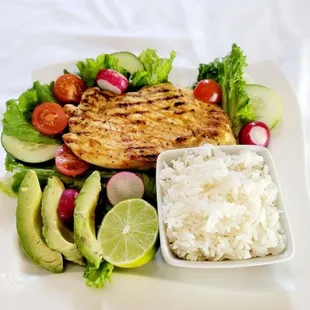 food, grilled fish