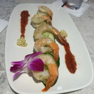 Shrimp cocktail. Very good!