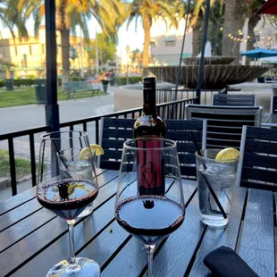 Helped ourselves to a bottle of JaM Cabernet Sauvignon