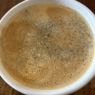 Kingston was really good - savory - a word I've never used to describe coffee but it was good