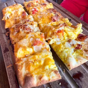 Breakfast flatbread