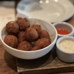 Corn hush puppies