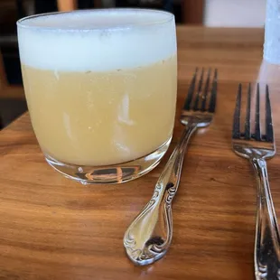 Watermelon cocktail - can't remember exact name, was referred to as a sour. Wasn't a fan